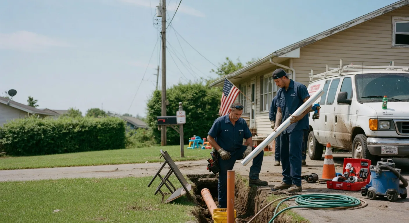 Drain Cleaning in Sainte Marie, IL near me